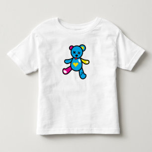 Camiseta Azul Amigo do Urso