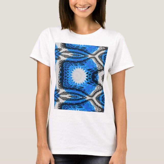 Camiseta Azul atômico (Frente)