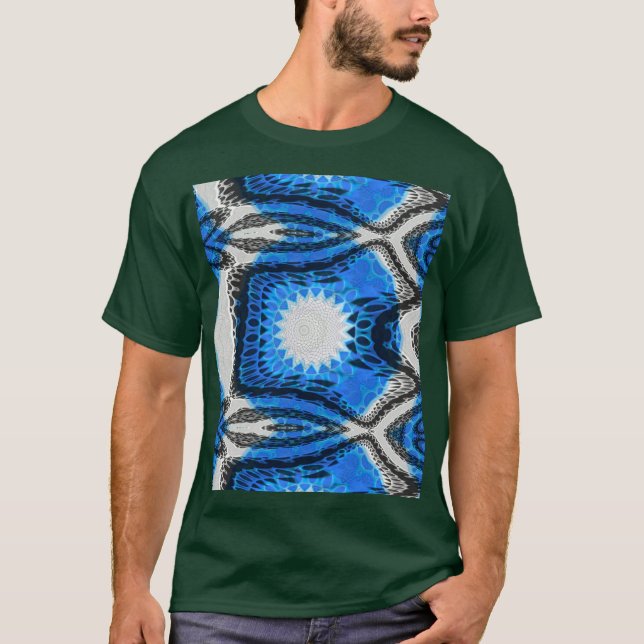 Camiseta Azul atômico (Frente)