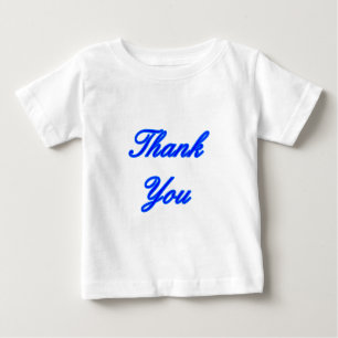 Camiseta Azul Azul, Obrigado Design O MUSEUM Zazzle Gifts
