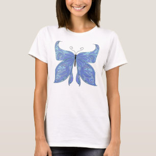 Camiseta Azul-borboleta