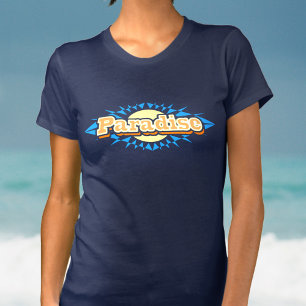 Camiseta azul-clara-clara-azul-paraíso
