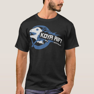 Camiseta Azul da falha de Koya (G2) (obscuridade)