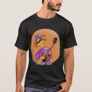Camiseta Azul da Meia-Noite