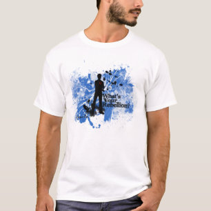 Camiseta Azul da rebelião