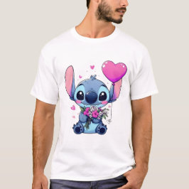 Camiseta Azul de Amor de Criatura – Camisa de Pers