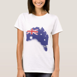 Camiseta Azul de Austrália