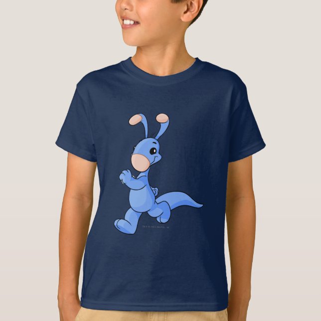 Camiseta Azul de Blumaroo (Frente)