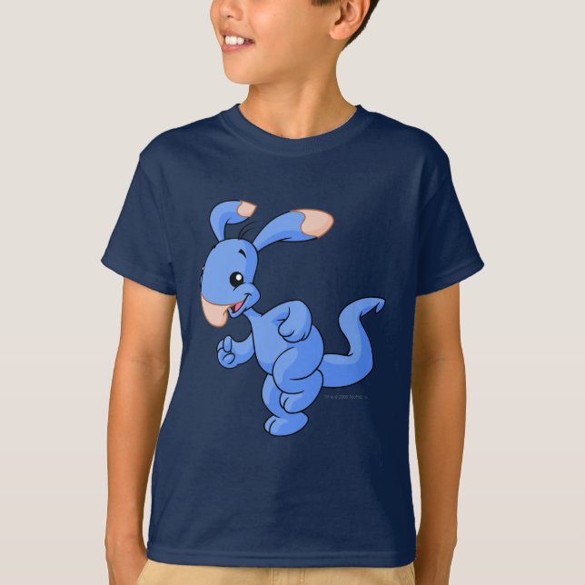 Camiseta Azul de Blumaroo (Frente)