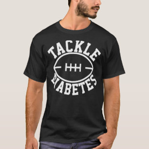 Camiseta Azul de consciência sobre diabetes no futebol