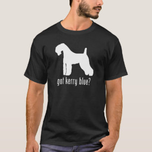 Camiseta Azul de Kerry Terrier