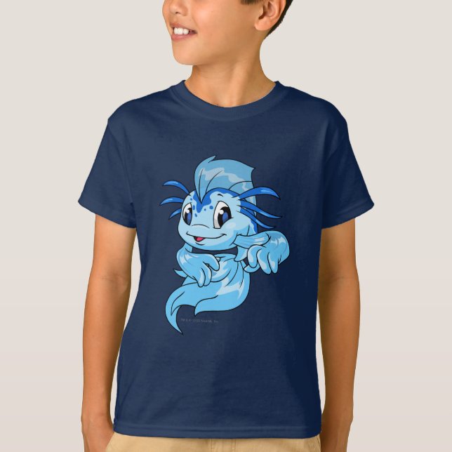 Camiseta Azul de Koi (Frente)