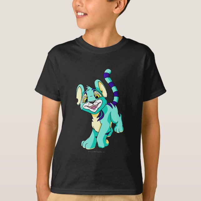 Camiseta Azul de Kougra (Frente)