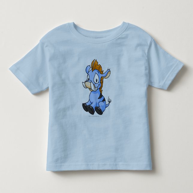 Camiseta Azul de Moehog (Frente)
