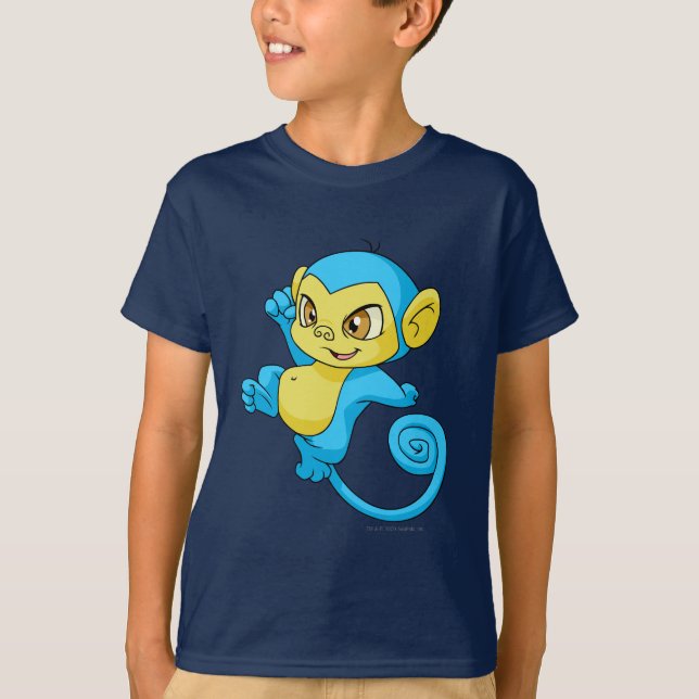 Camiseta Azul de Mynci (Frente)