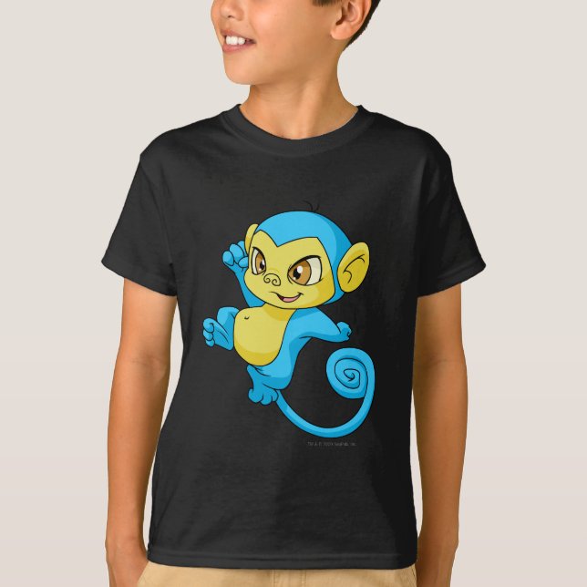 Camiseta Azul de Mynci (Frente)