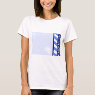 Camiseta Azul do inverno