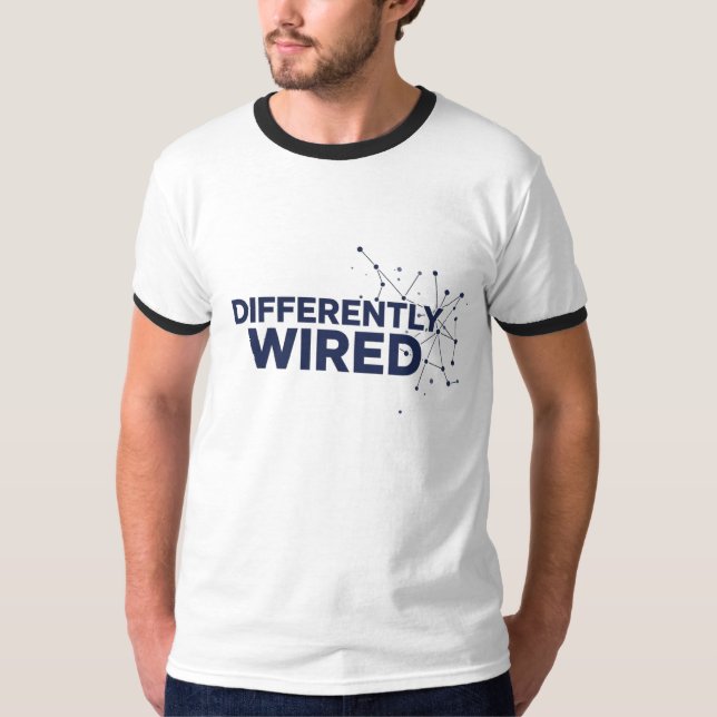 Camiseta Azul do Mês de Conscientização do Autismo – Conect (Frente)