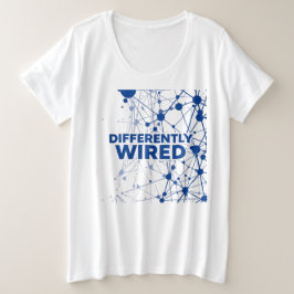 Camiseta Azul do Mês de Conscientização sobre Autismo - Dif