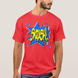 Camiseta azul do skrash