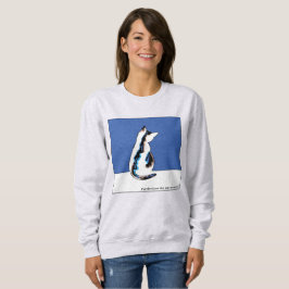 Camiseta Azul-doce Gato