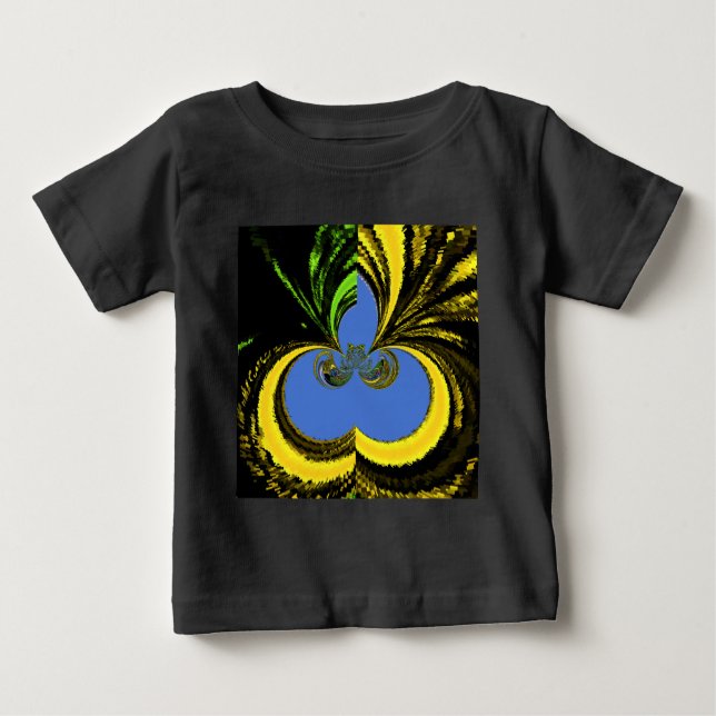 Camiseta Azul Dourado (Frente)