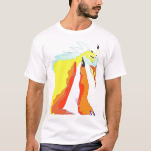 Camiseta Azul Dragão FireShock
