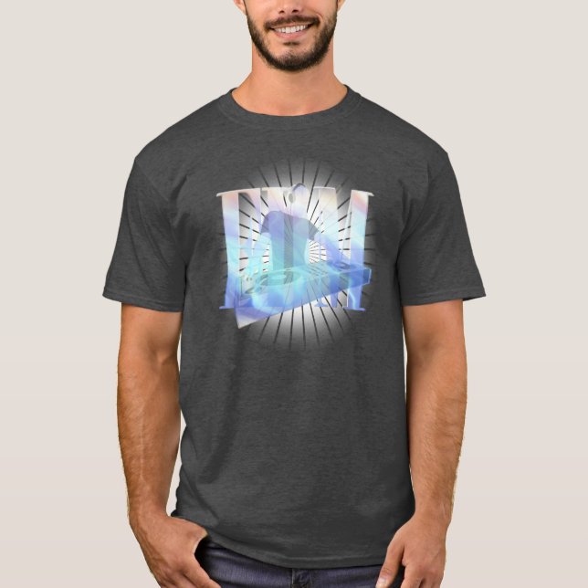 CAMISETA AZUL ELÉTRICO EDM (Frente)