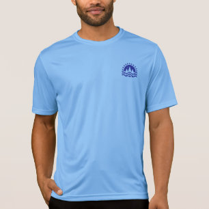 Camiseta Azul Free Spirit Explorer Emblem Lifestyl