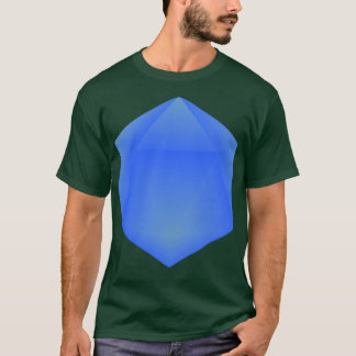 Camiseta Azul Icosaedro