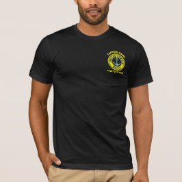 Camiseta Azul marinho Anchor navio-comandante, no Verão