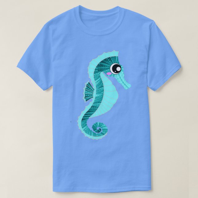 Camiseta Azul-marinho e rosa (Frente do Design)