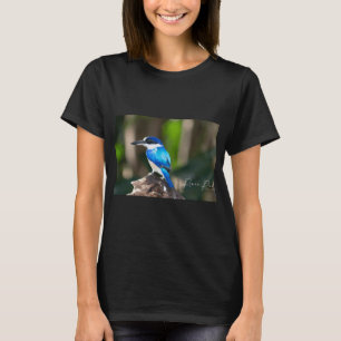 Camiseta Azul Martim-pescador