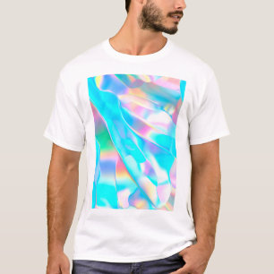 Camiseta Azul opal Iridescente