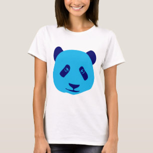 Camiseta Azul Panda