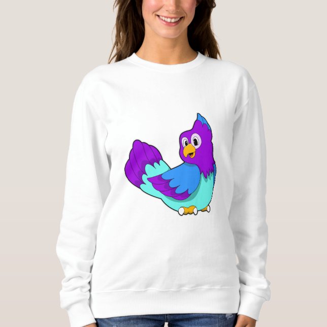 Camiseta Azul-papagaio (Frente)