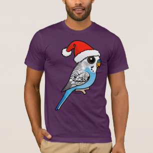 Camiseta Azul papai noel