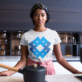 Camiseta Azul Pastel