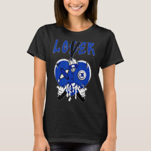 Camiseta Azul Raio 5s para combinar com o Perdedor Lover He