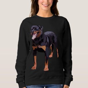 Camiseta Azul rottweiler