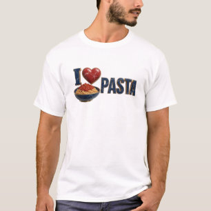 Camiseta Azul Único Eu AMO MASSA Design Visual