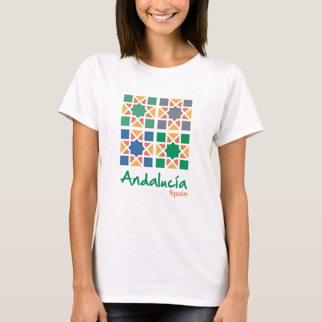 Camiseta Azulejos Andaluzes 4 (Frente)