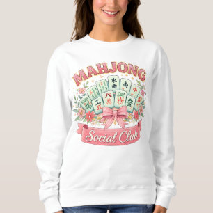 Camiseta Azulejos e Laço do Clube Social de Mahjong