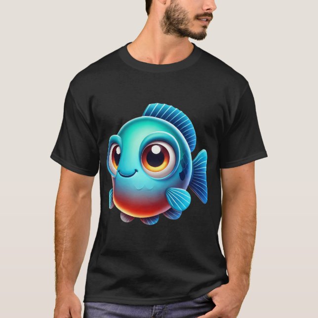 Camiseta Azulinho Adorável (Frente)