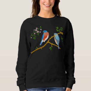 Camiseta Azulinhos Casal Camisola Preta de Suor