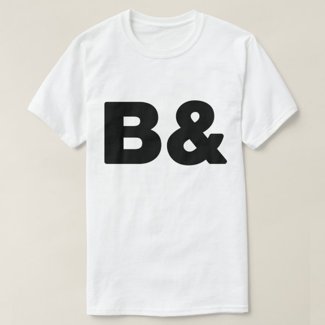 CAMISETA B& (Frente do Design)