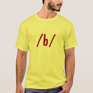 Camiseta /b/