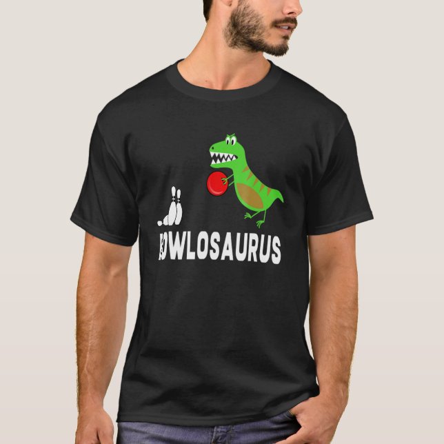 Camiseta B0wler Dinossaur B0wler Dino Idea (Frente)