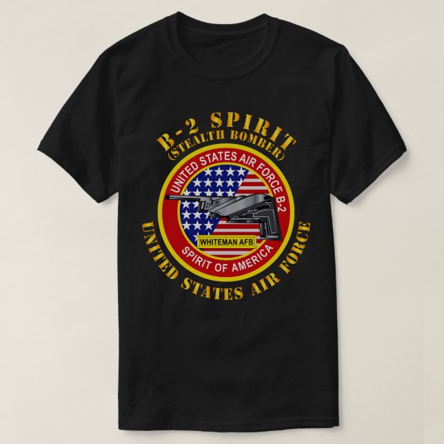 Camiseta B2 Bombardeio Sensível com Espírito (Frente do Design)
