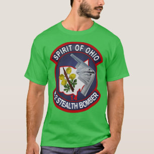 Camiseta B2 Spirit of Ohio Stealth Bomber wxt